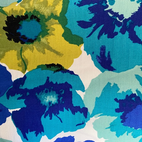 LOFT Large Print Floral Shift Dress💐 - Picture 3 of 4